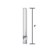 Glass One Hitters - 3 Inch - Discreet Smoker